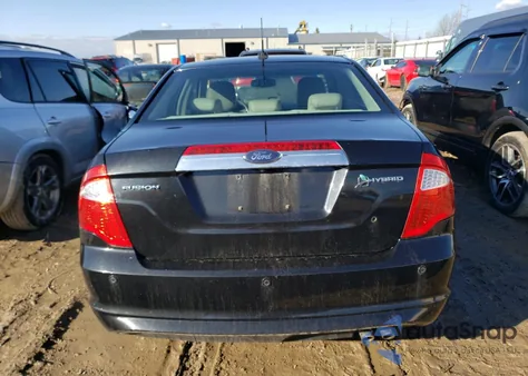 2010 Ford Fusion Hybrid из США, поврежденный, VIN 3FADP0L3XAR220854